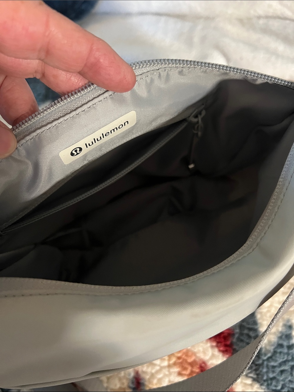 lululemon athletica Light Gray Crossbody Bag - Picture 8 of 8